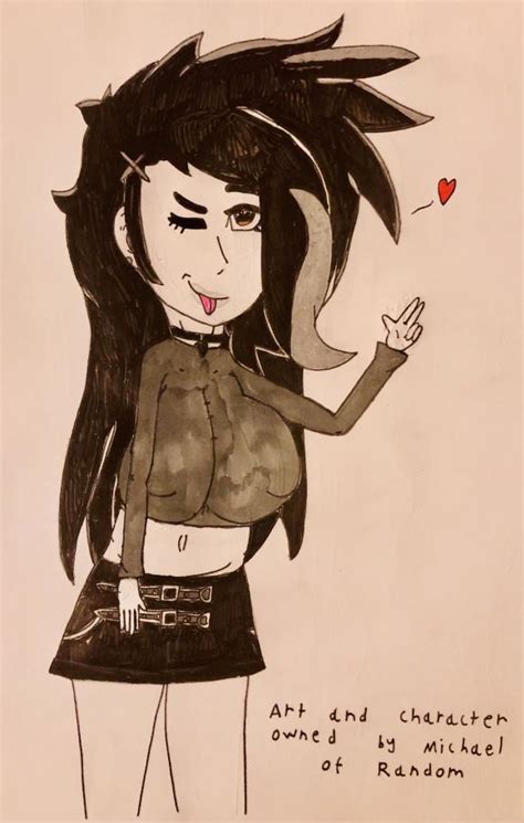 Amelie the Big Tiddy Goth Girl Again